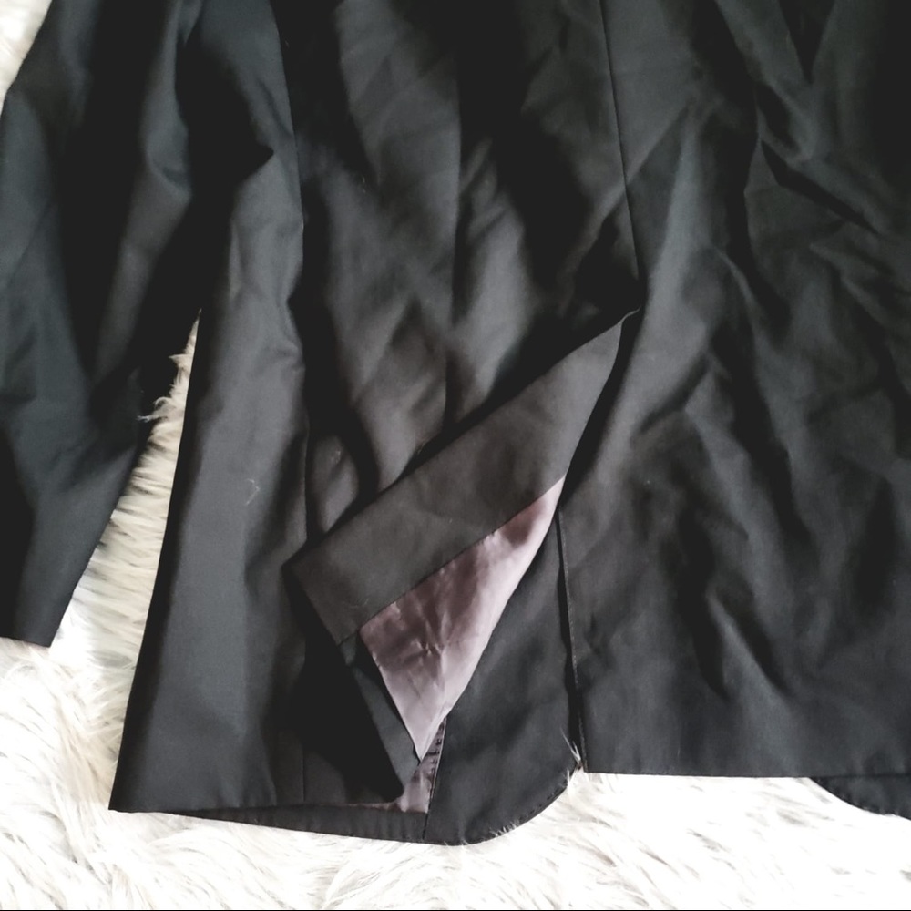 J crew blazer black button up coat lined jacket - Picture 3 of 5